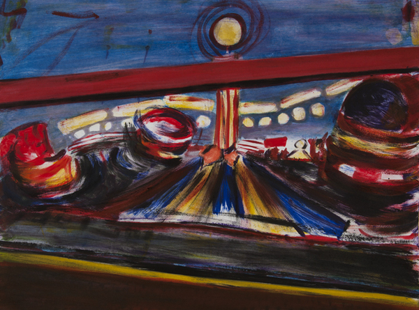 Tilt a Whirl
Mono Print 28"x36"
