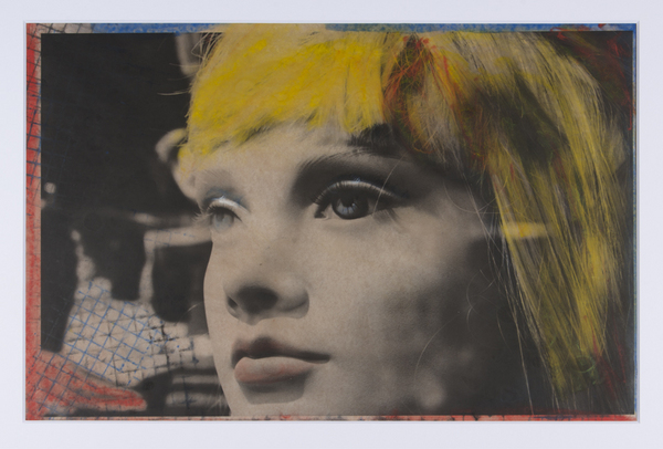 Encaustic Mono print with Photo
Mannequin #1
27"x38"