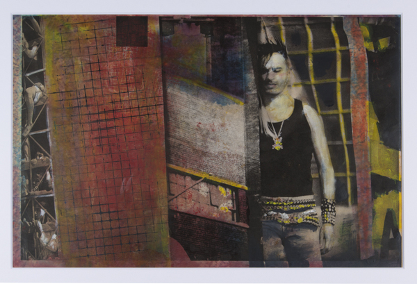 Encaustic Mono print with Photo
Billboard "Prisoners"
27"x38"