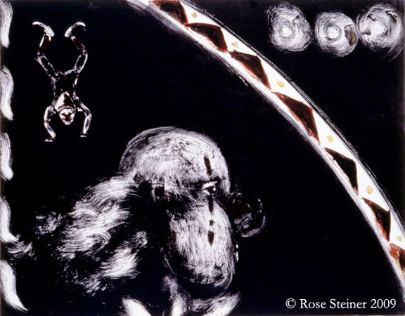 Circus Ring
Mono Print, 22"x28"