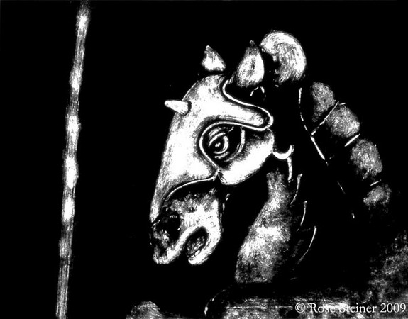 Circus Horse
Mono Print, 22"x28"