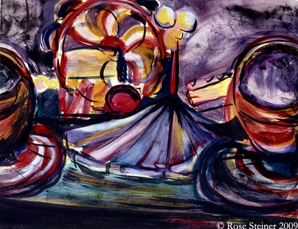 Tilt-a-whirl
Mono Print 28"x36"