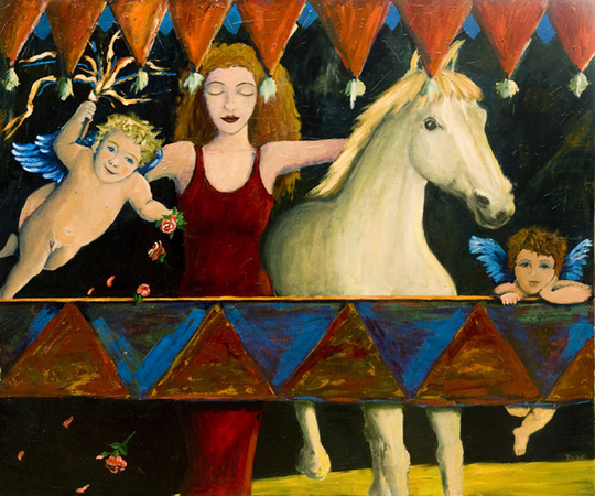 Renata's Dreams
oil Painting
60"x48"